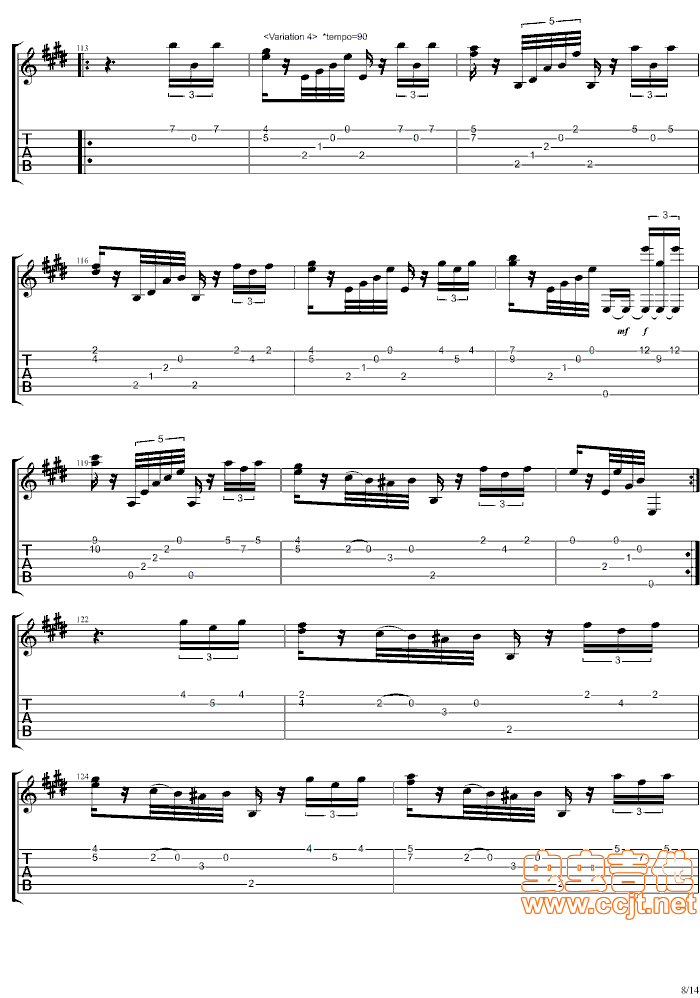 魔笛主题变奏曲-完整版_索尔8