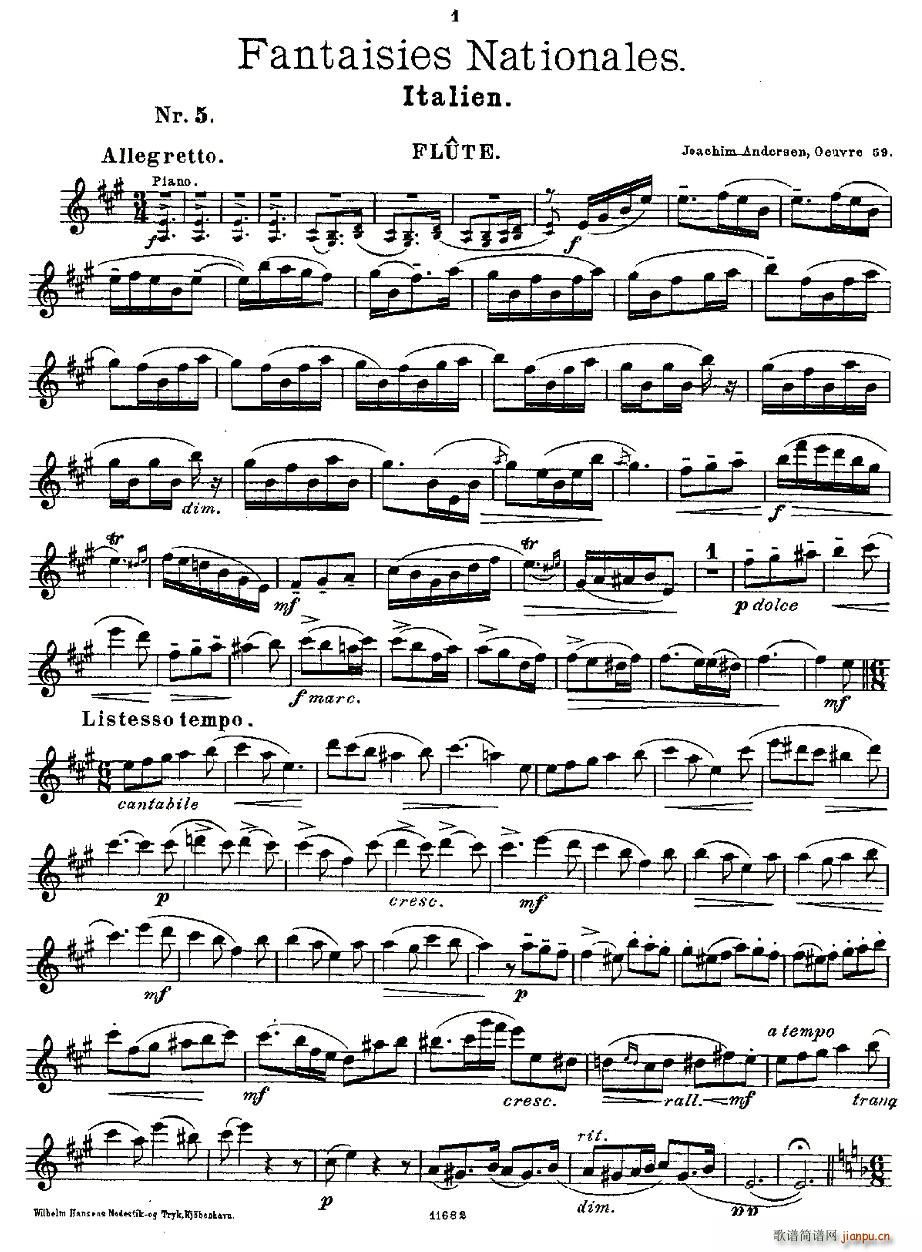 Fantaisies nationales. Op. 59, 5.1