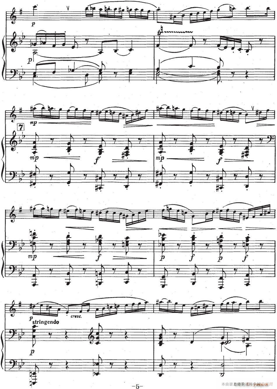 Glazunov Op 109（格拉组诺夫协奏曲Op 109）（萨克斯 钢琴伴奏）5