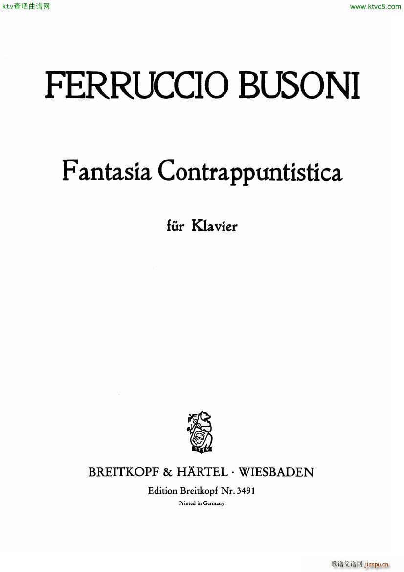 Busoni Fantasia Contrappuntistica1