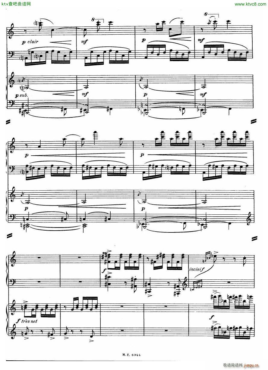 Auric Partita for two pianos8