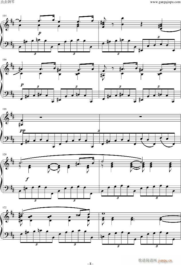 B大调夜曲_肖邦-chopin8