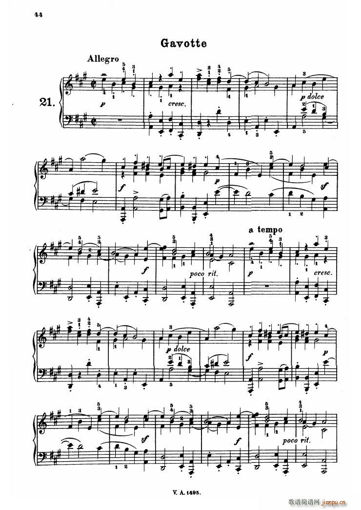 Corelli Album für Klavier Reinecke 二3