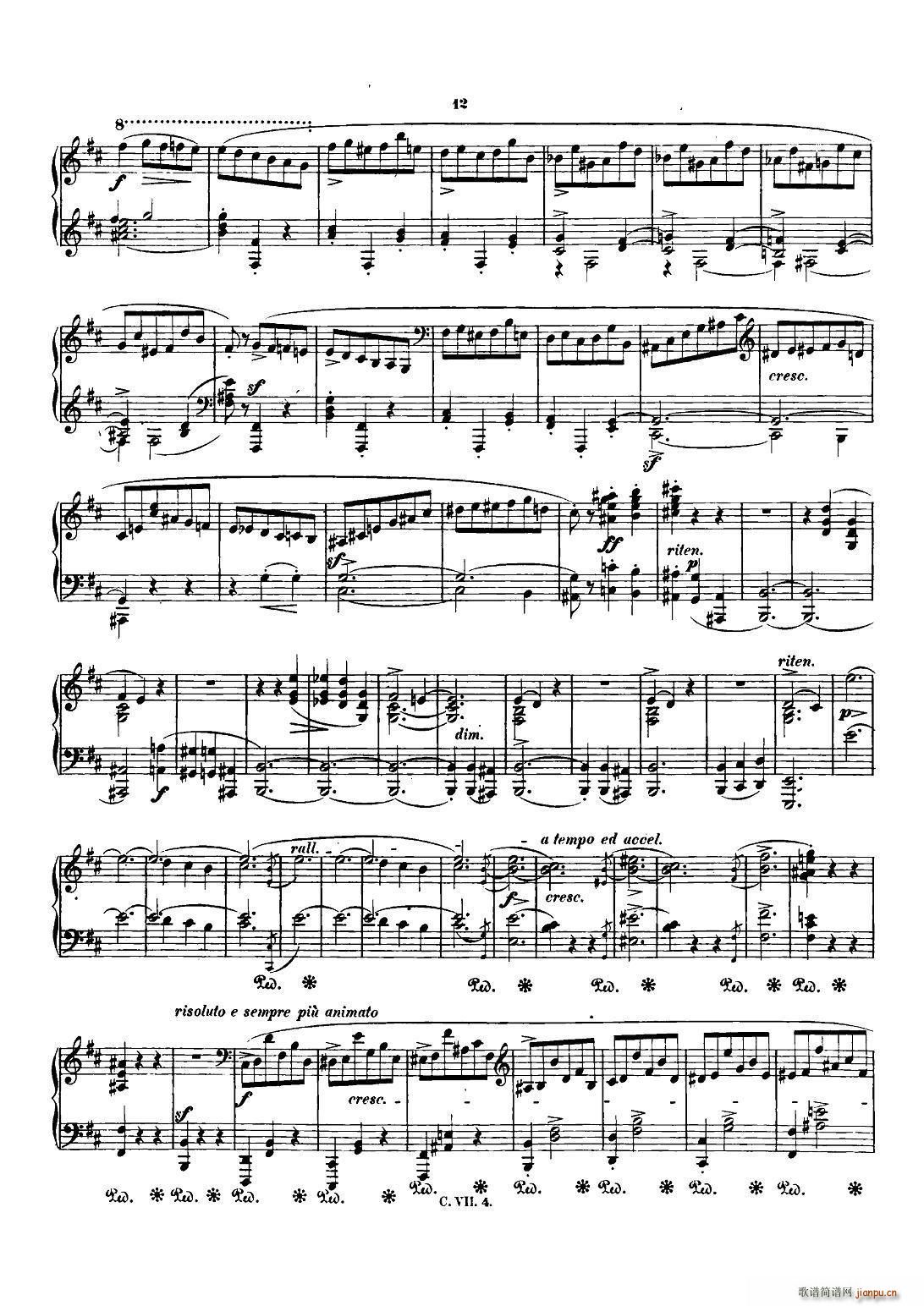肖邦 钢琴谐谑曲 Chopin Scherzo（No 1 b小调 Op 20）11