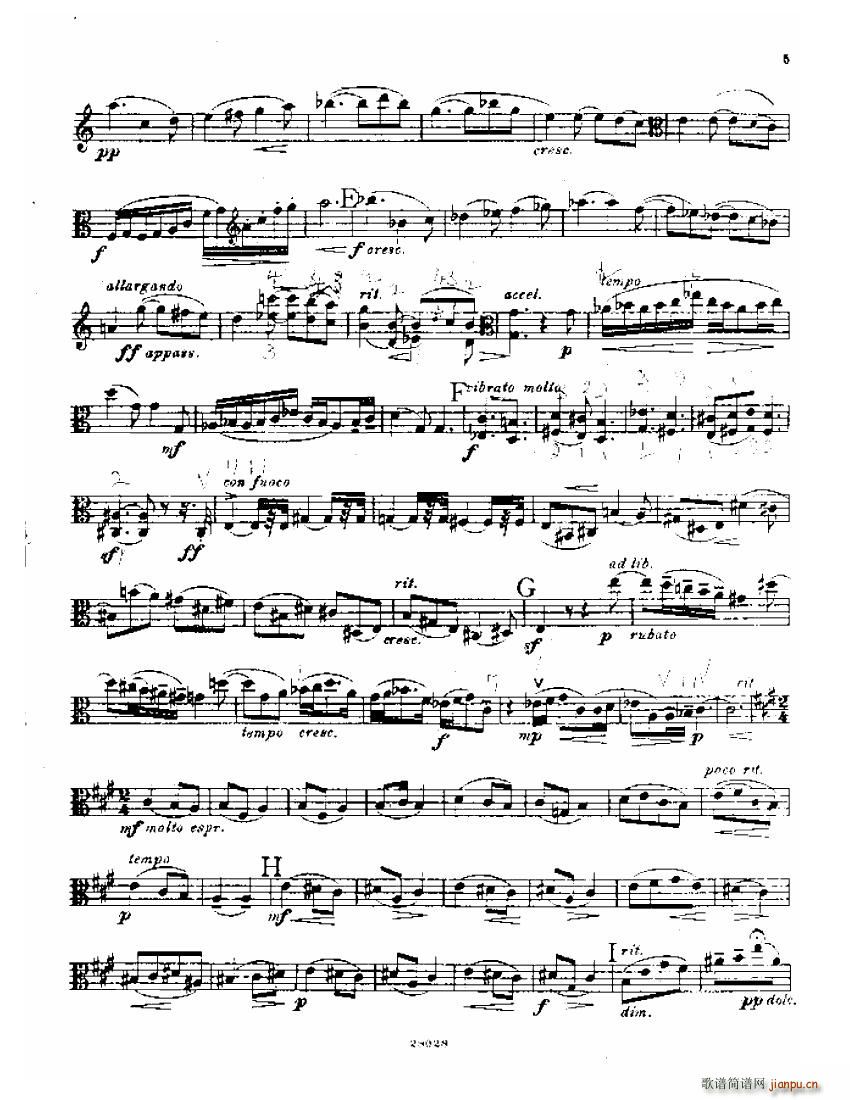 Bowen viola sonata No 1 Va part5