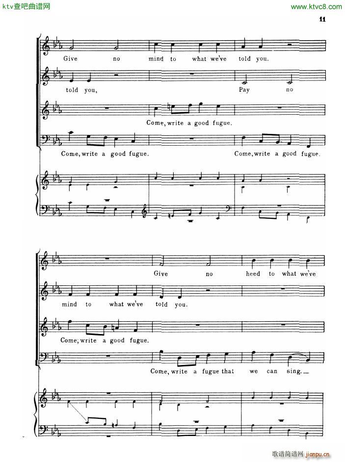 Gould Glenn So you want to write a fugue9