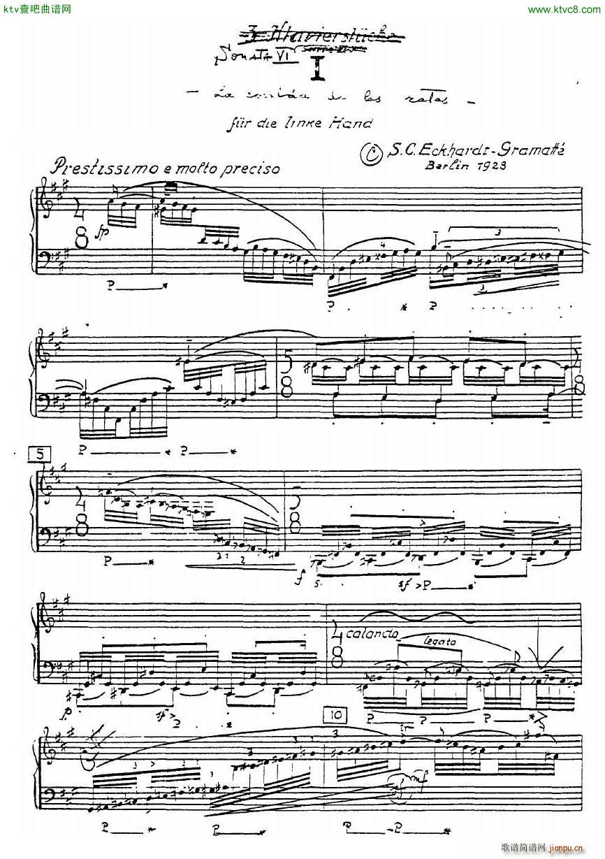 Eckhardt Grammate Sonata no 43