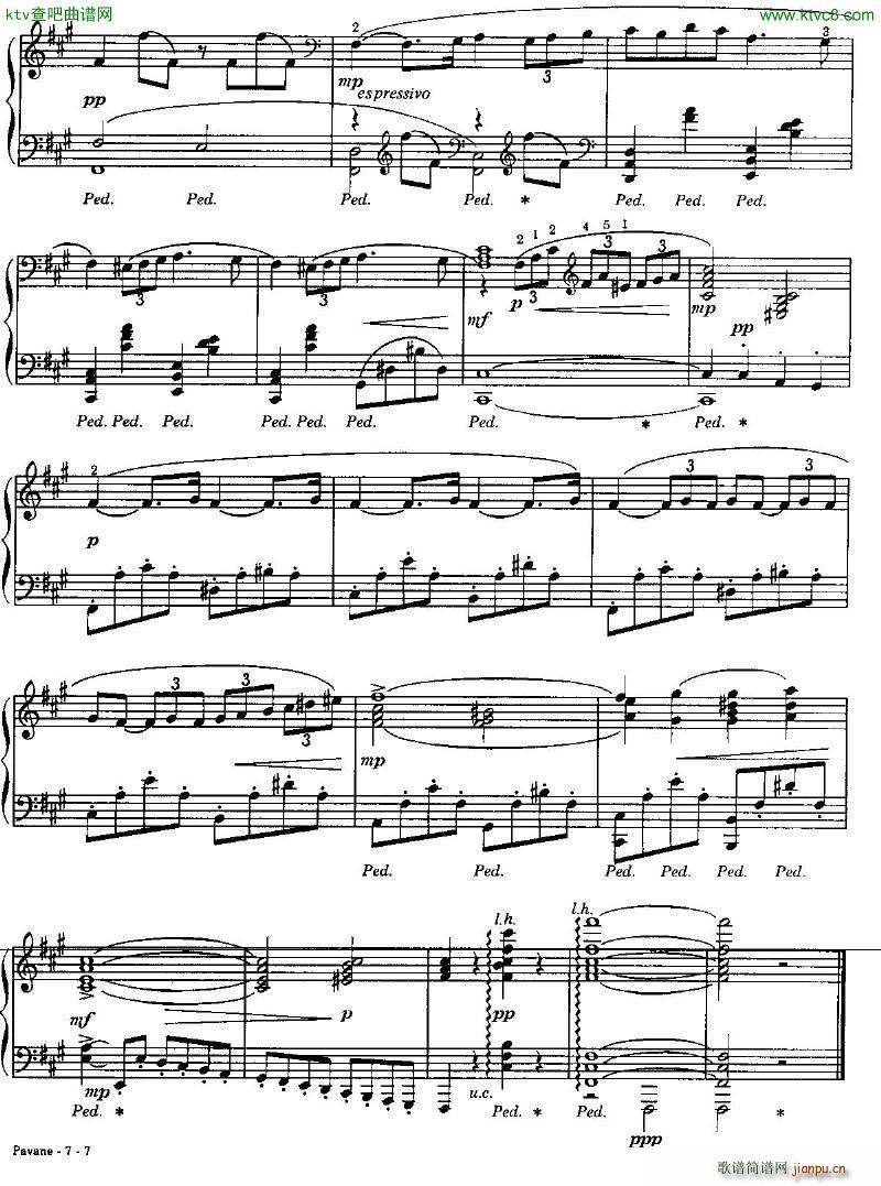 Faure 050 Pavane arr piano solo R Schultz7