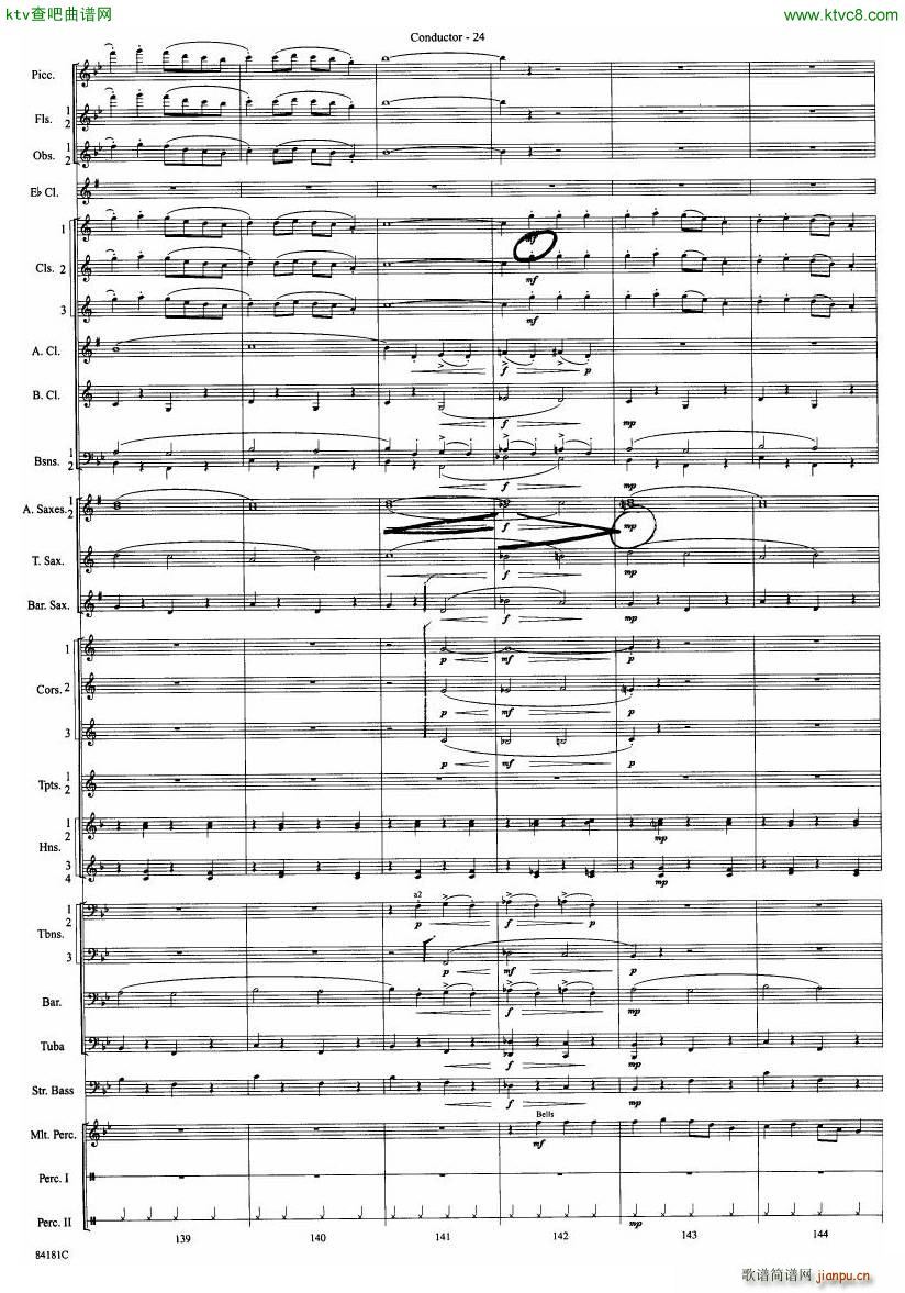 Anderson Sleigh Ride full score25