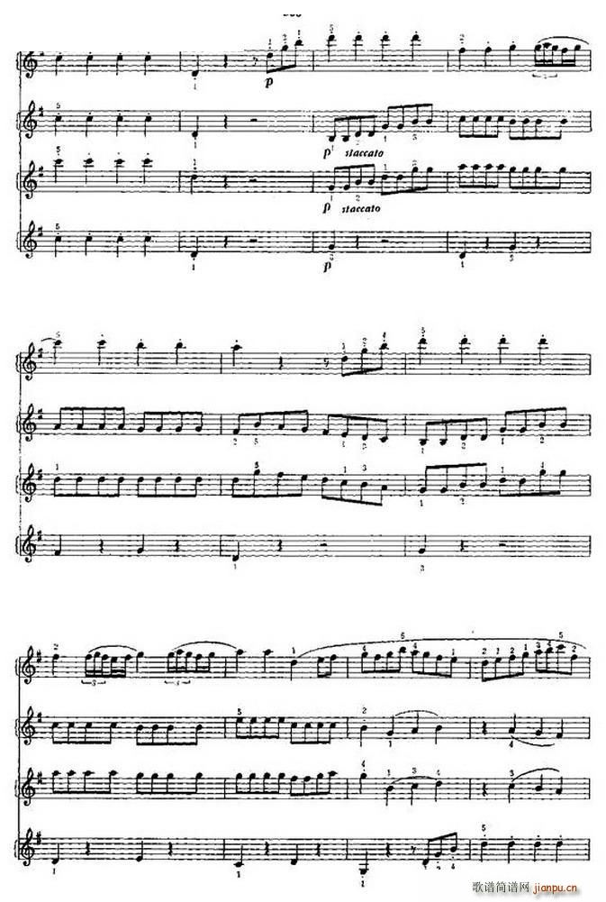 回旋曲（四重奏）11