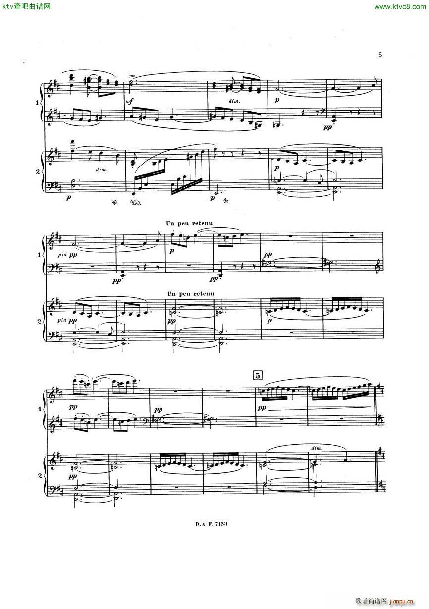 busser debussy Petite Suite 2P5