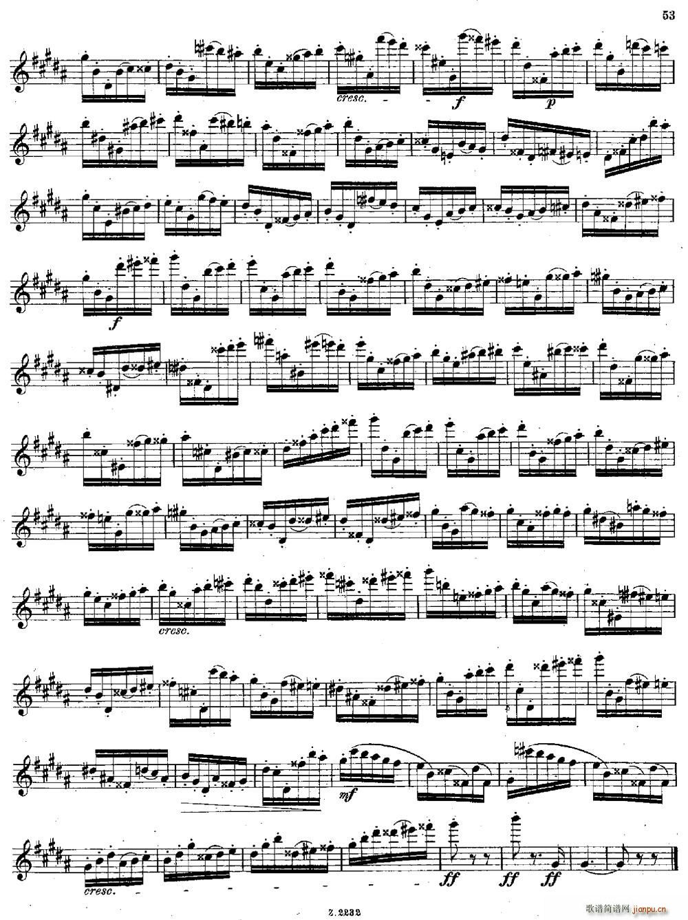 Schule der Virtuosit?t Op 60（12） 长笛4