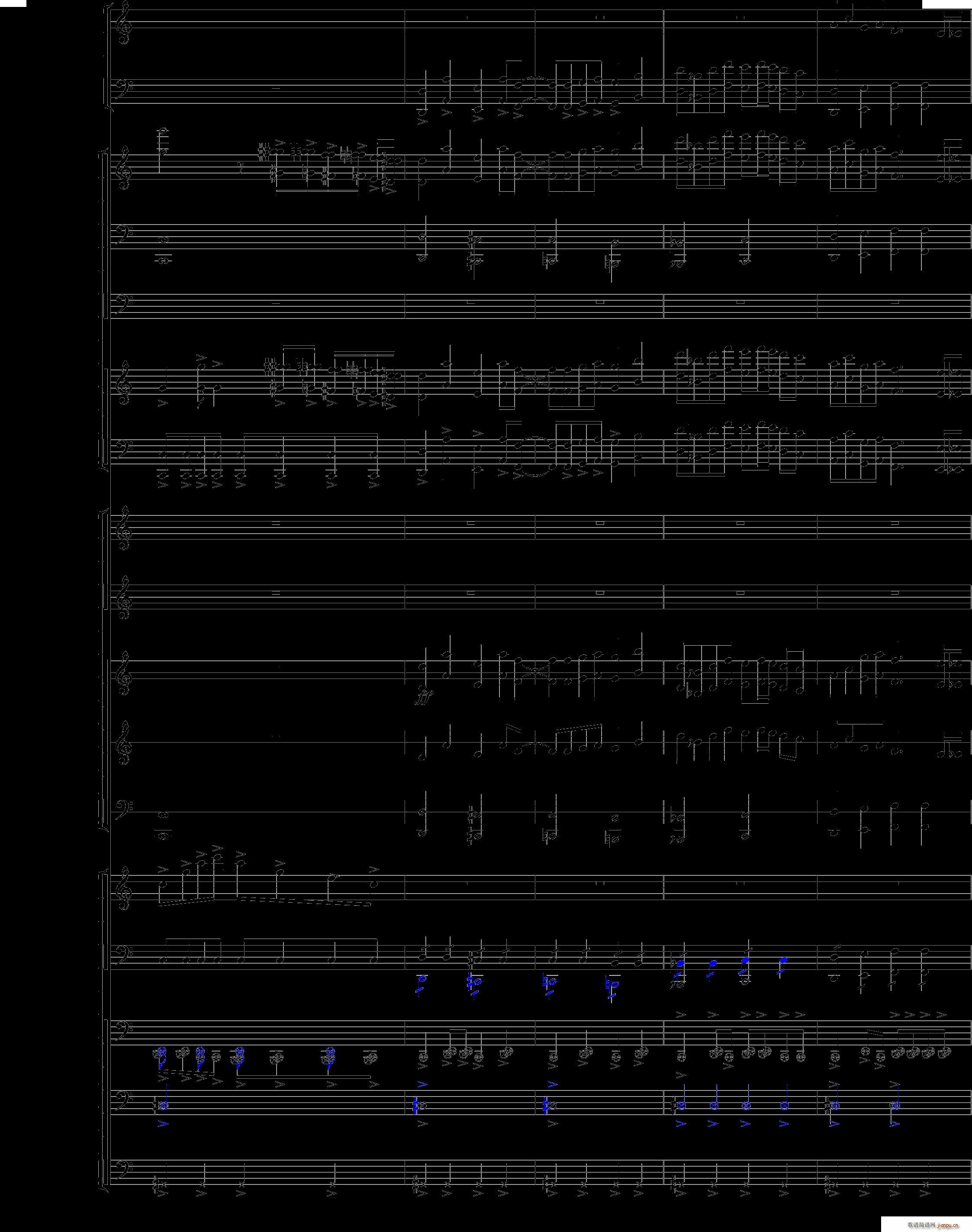 当管弦乐队遇上疯狂爵士鼓手震撼总谱19