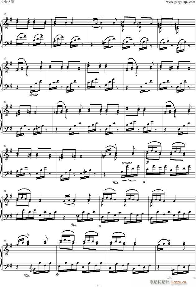 李斯特《匈牙利狂想曲第7号》 一首欢快活泼的舞曲_李斯特6