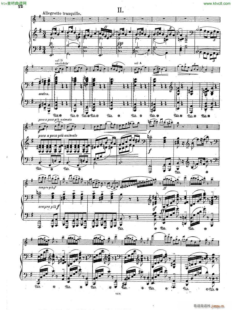 Grieg Violin Sonata 2 G dur op 132