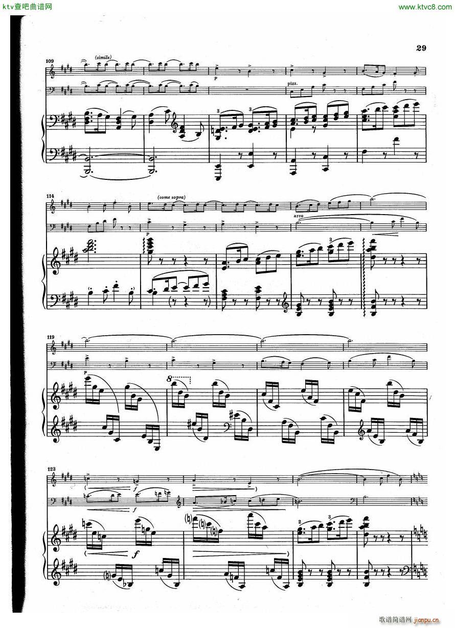 Debussy Trio en Sol29