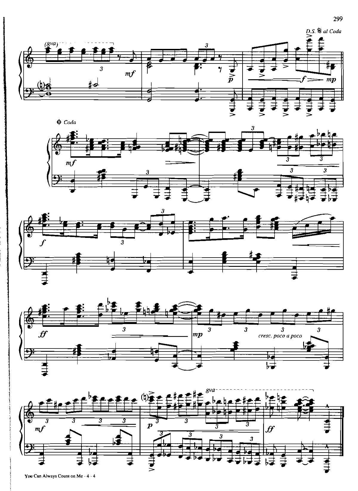 YOU CAN ALWAYS COUNT ON ME(Dan Coates 流行情调 集)4