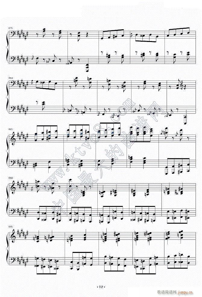 匈牙利狂想曲第二号】霍洛维茨版】111