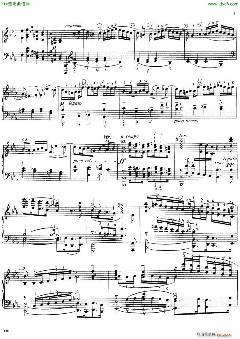 Bach JS BWV 552 Prelude and Fugue in Eb arr Busoni5