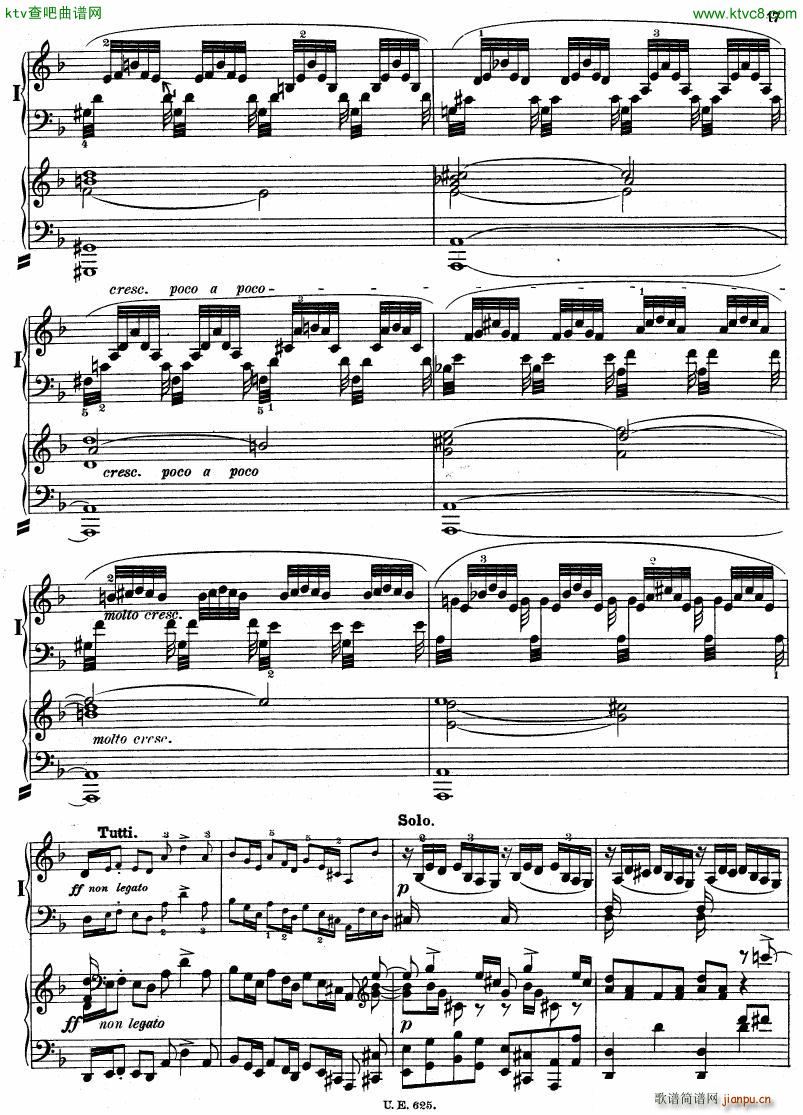 Bach JS BWV 1052 Keyboard Concerto in d ed R ntgen18