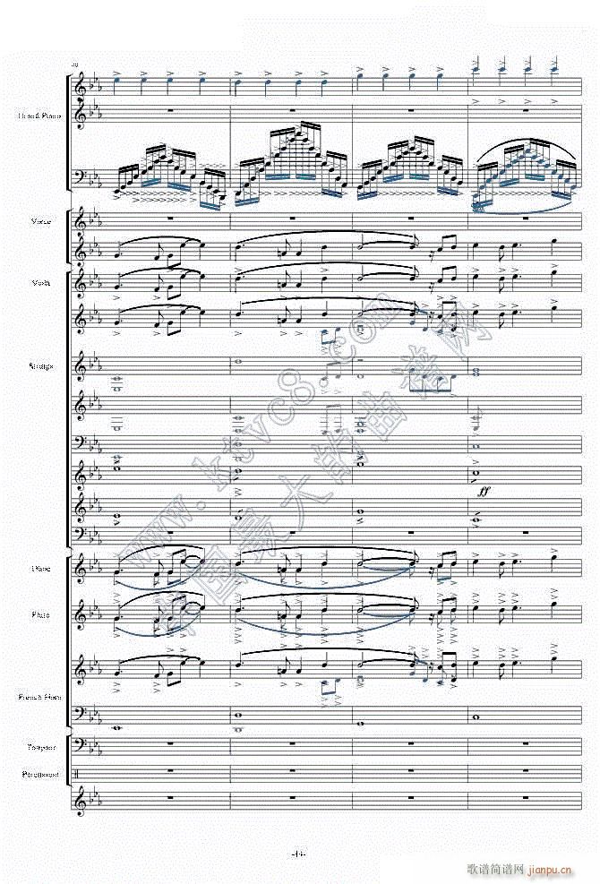 天空之城―震撼现代交响版(总谱)141