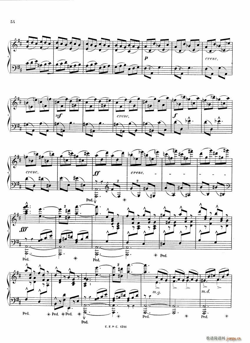 Chaminade 6 Etudes Op35 二13