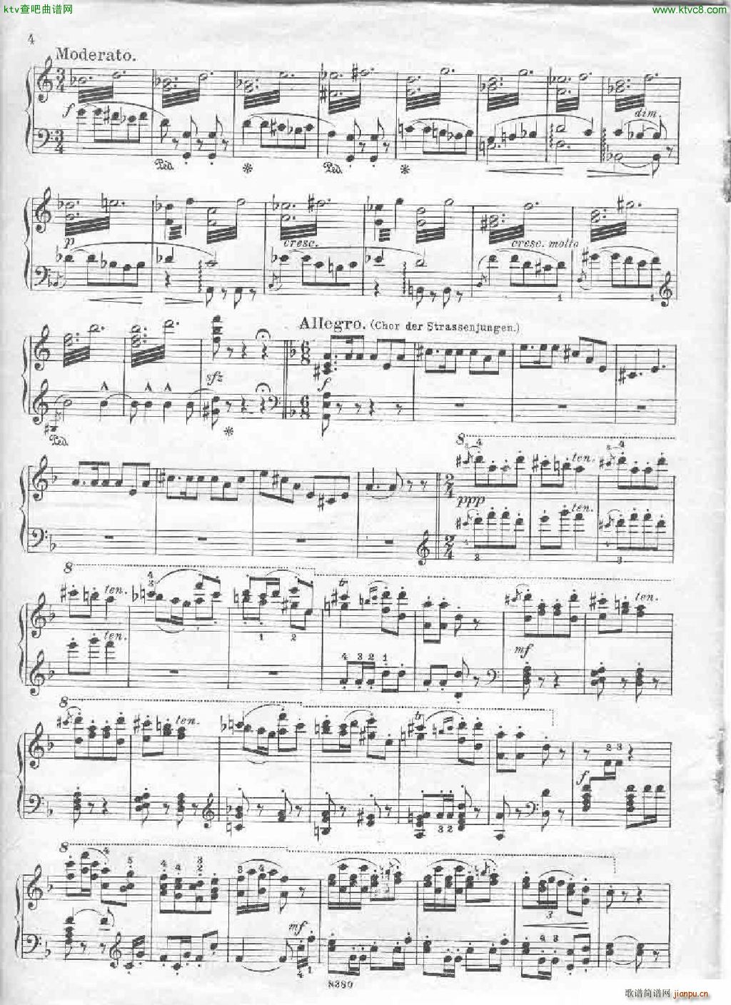 Bizet Carmen themes ed peters3