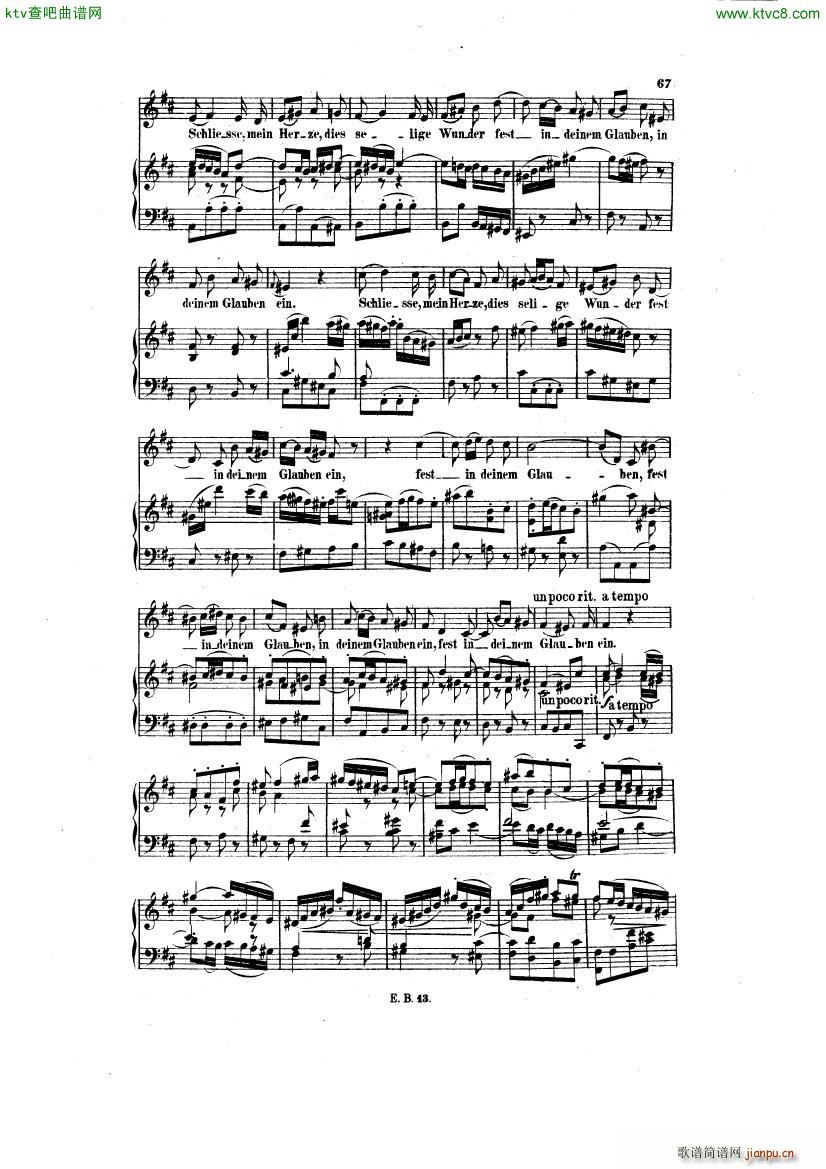 Bach JS BWV 248 Christmas Oratorio No 30 354