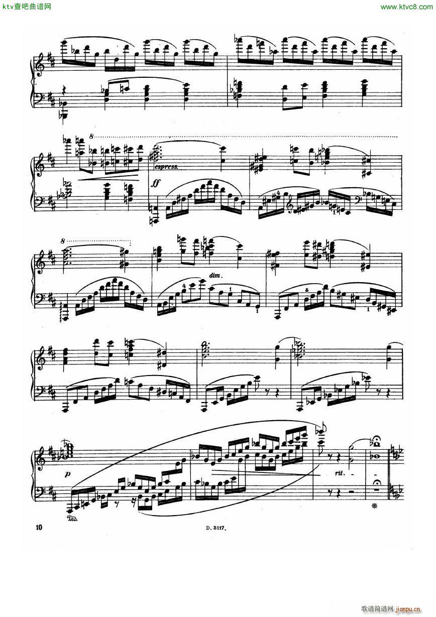 Dohnányi op 11 Four Rhapsodies8