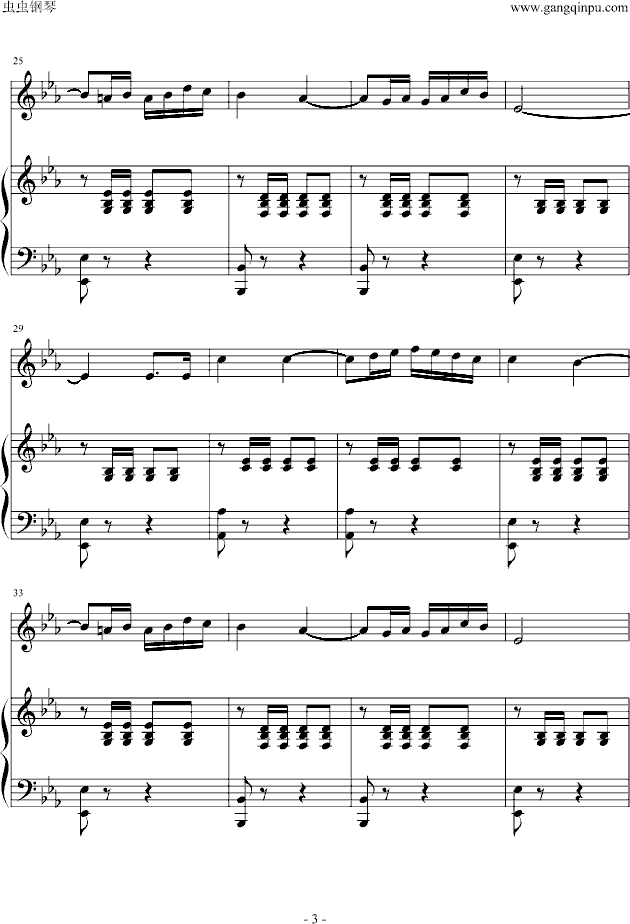 那不勒斯舞曲-钢琴谱(钢琴曲)-柴科夫斯基3