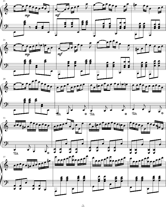 Waltz under The Moon-钢琴谱(钢琴曲)-DerinChiu2