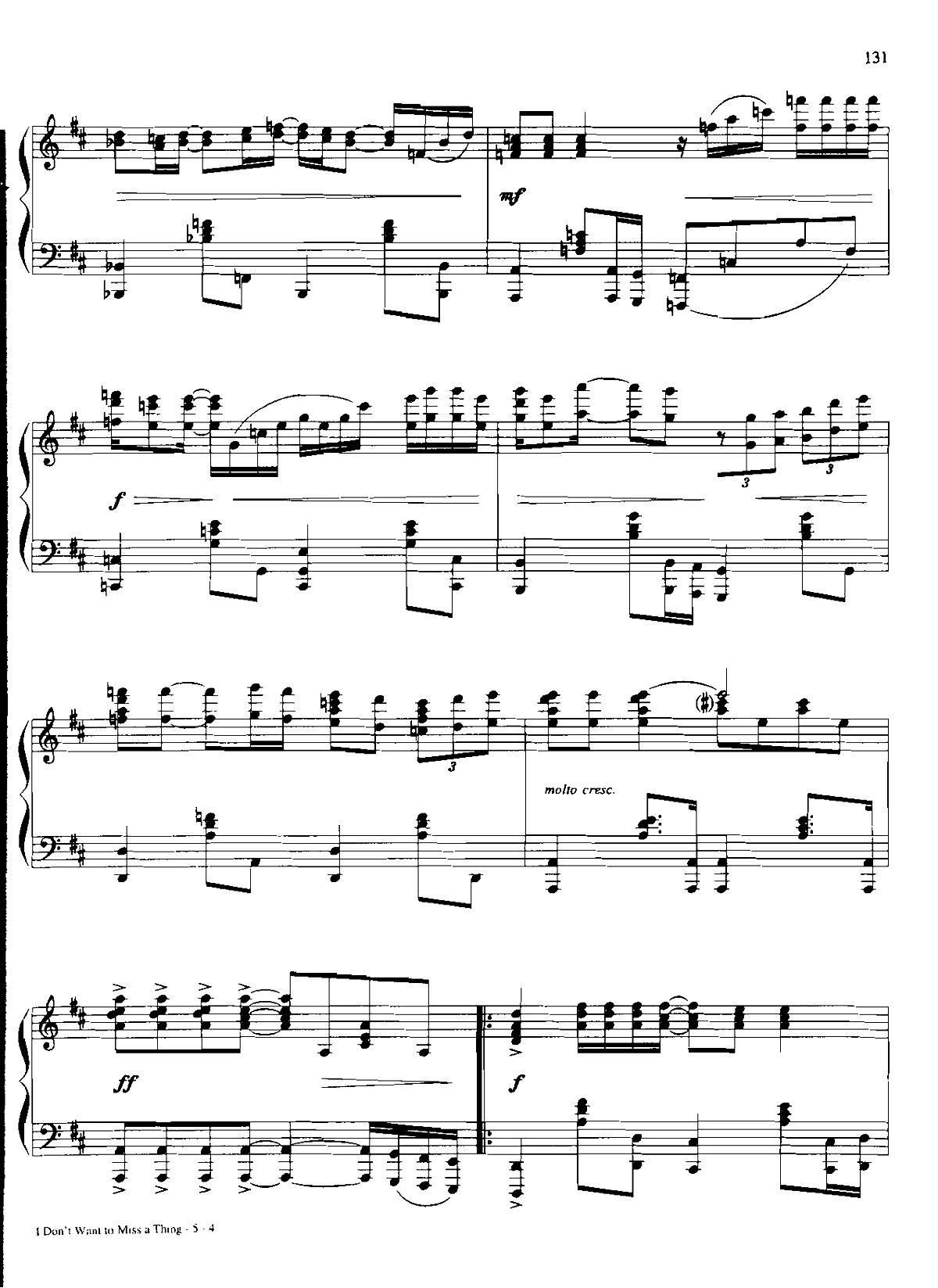 I DON T WANT TO MISS A THING(Dan Coates 流行情调 集)4
