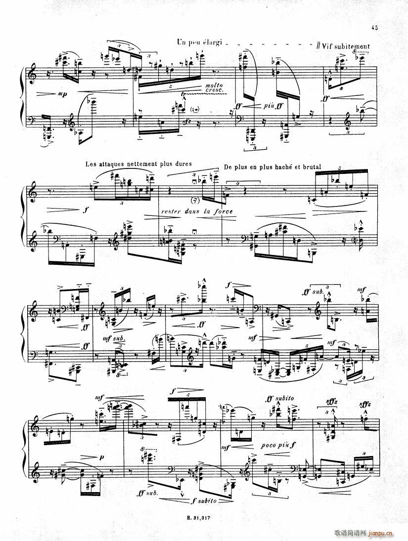 Pierre Boulez Sonata No 2 25 4821