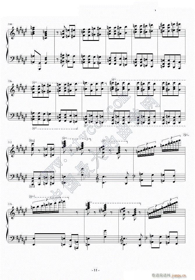 匈牙利狂想曲第二号】霍洛维茨版】121