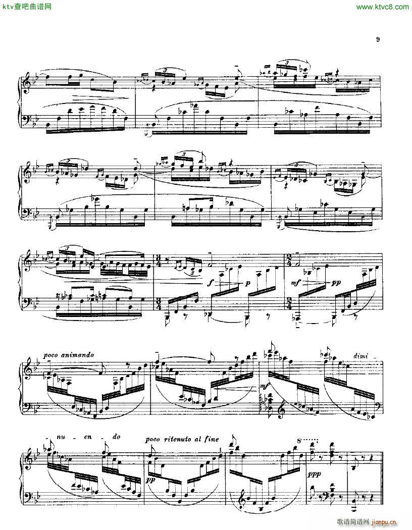 Balakirev Piano Sonata In B Flat Minor8