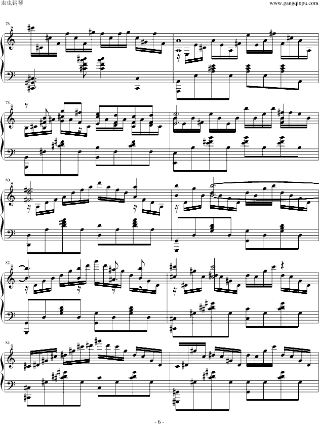 V3-钢琴谱(钢琴曲)-游戏6