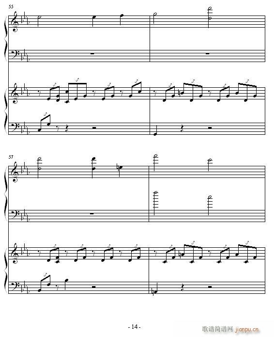 ココロの音_piano钢琴恋曲14
