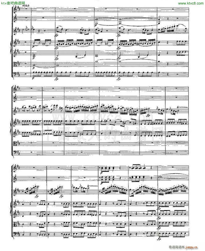 Concerto in D for Flute K 314 D大调长笛协奏曲5