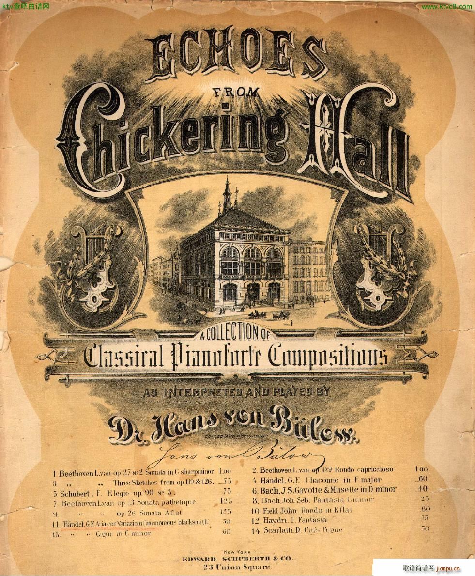 Bulow haendel harmonious blacksmith1
