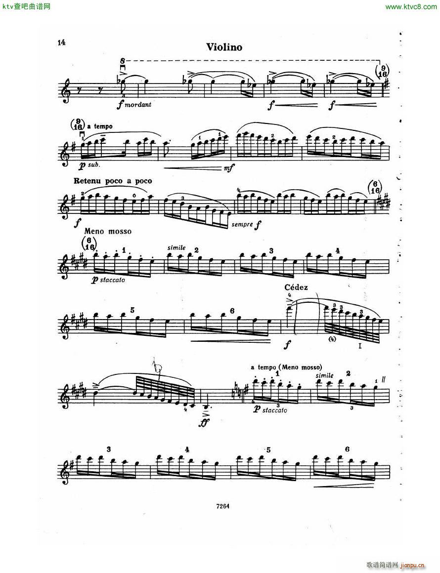 Debussy Violin Sonata Vn14
