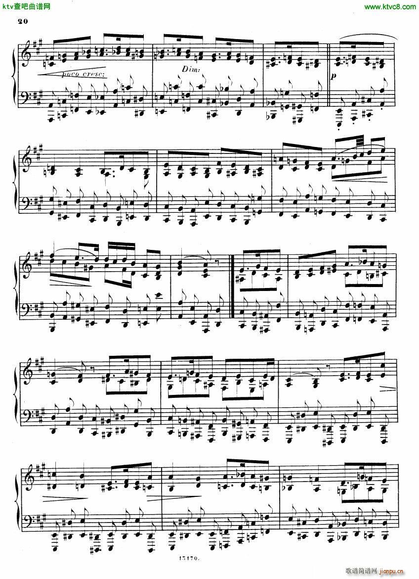 Alkan op 38b Deuxieme recueil de chants19