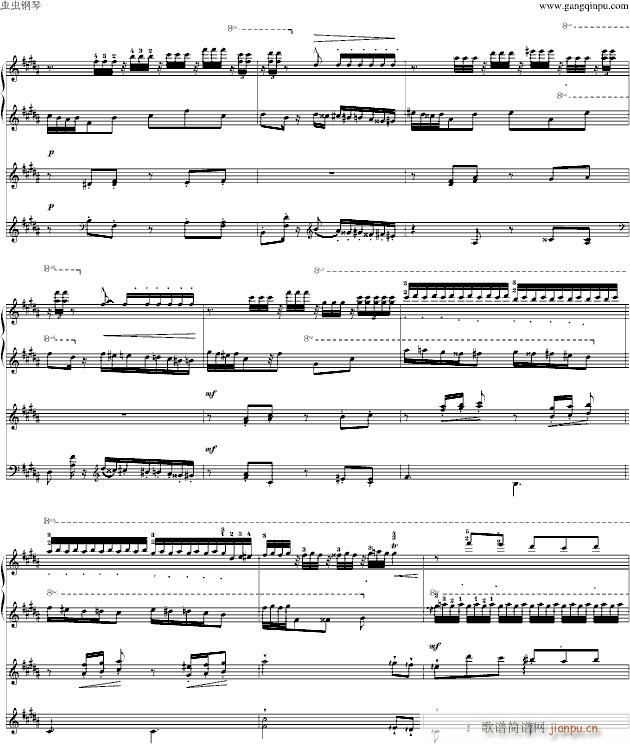 La Campanella 钟-四手联弹_李斯特5