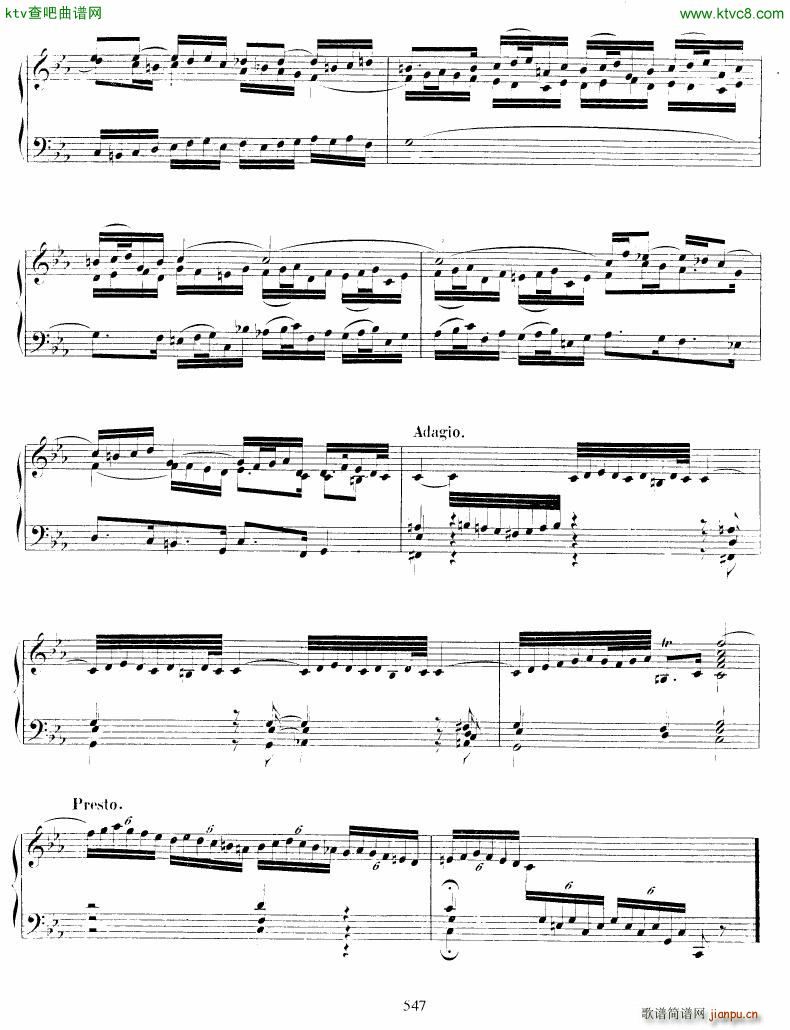 Bach JS BWV 911 Toccata in c12