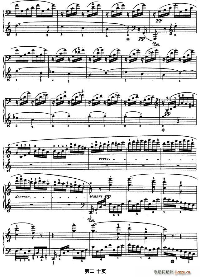 SONATE OP.53（第二十一钢琴奏鸣曲）20