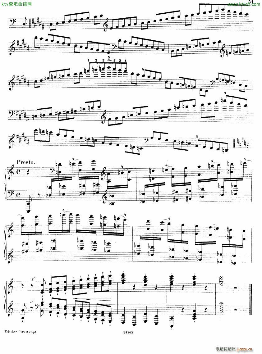 Busoni Etudes 49