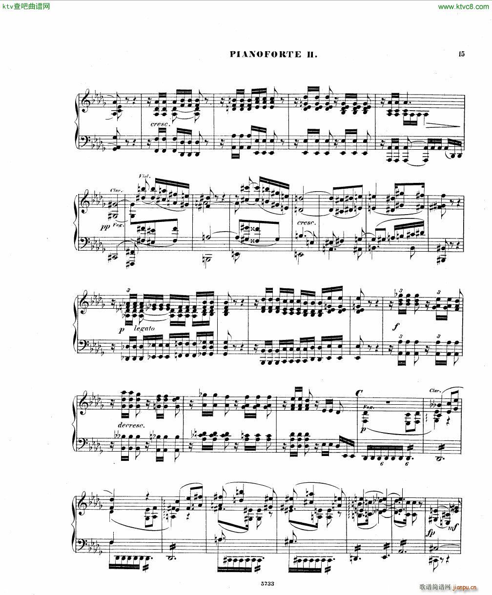Fuchs Piano concerto Op 27 II14