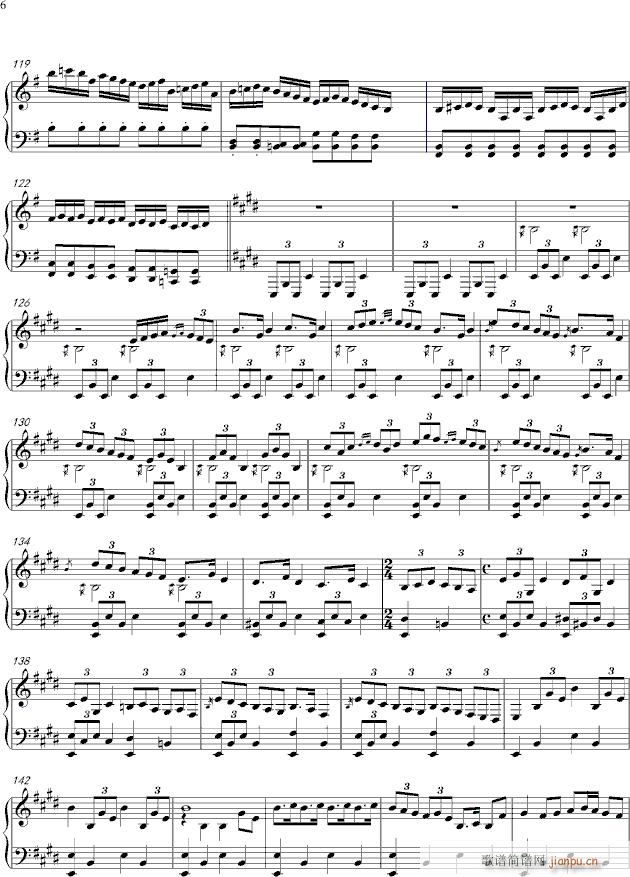 马勒第四交响曲第四乐章钢琴独奏_古斯塔夫马勒6