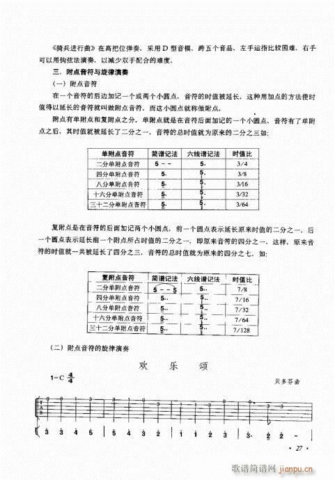 吉他弹唱初级乐理与技法21-407