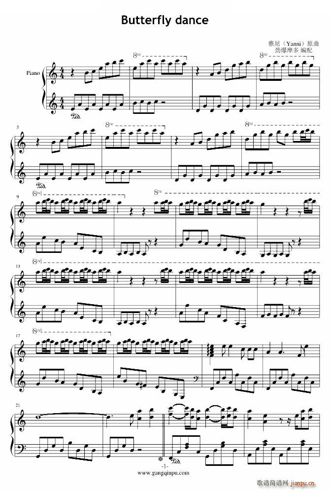 Butterfly dance（完整版）_雅尼1