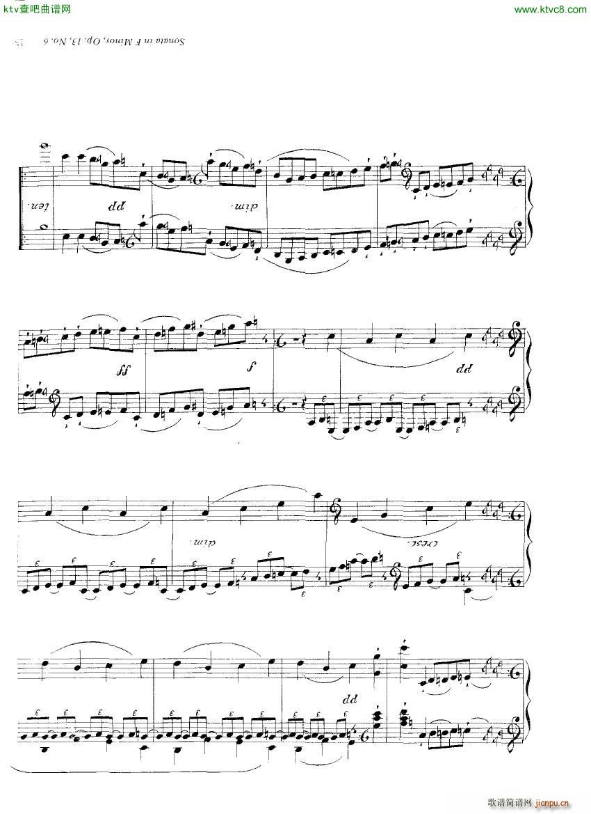 Clementi 13 6 Sonata Fminor 1 27